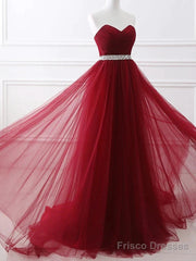 A-Line Elegant Quinceanera Prom ValentineS Day Dress Strapless Sleeveless Chapel Train Satin With Crystals