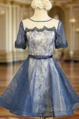 A-line Homecoming Dress Short/Mini Juniors Homecoming Dress