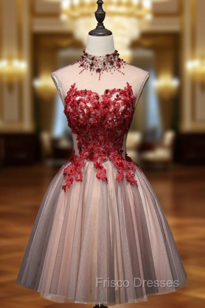 A-line Homecoming Dress Short/Mini Formal Prom Dress Juniors Homecoming Dress Main image
