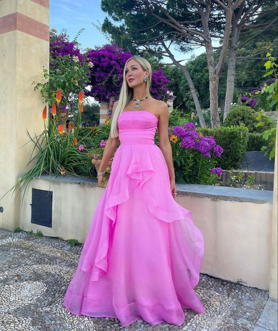 A Line Long Prom Dresses Evening Party Dresses Main image