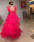 A-Line Long Prom Dresses Fashion Formal Dress