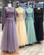 A Line Long Tulle Evening Dress Prom Dress