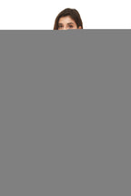 A-Line Navy Blue V-neck Mini Short Beading Homecoming Dresses k08