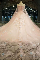 A Line On & Off Shoulder Dresses | V Neck Floor Length Lace Gown Girls Wear Prom Dress