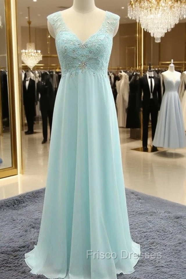 A-Line/Princess Sleeveless Sweetheart Floor-Length Beading Chiffon Bridesmaid Dress