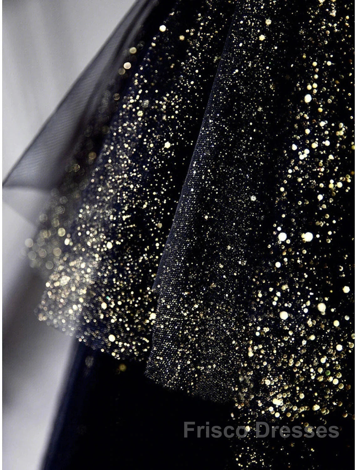 A-Line Formal Prom Dress Black Dress Dress Formal Birthday Floor Length Sleeveless Strapless Tulle With Ruched Sequin