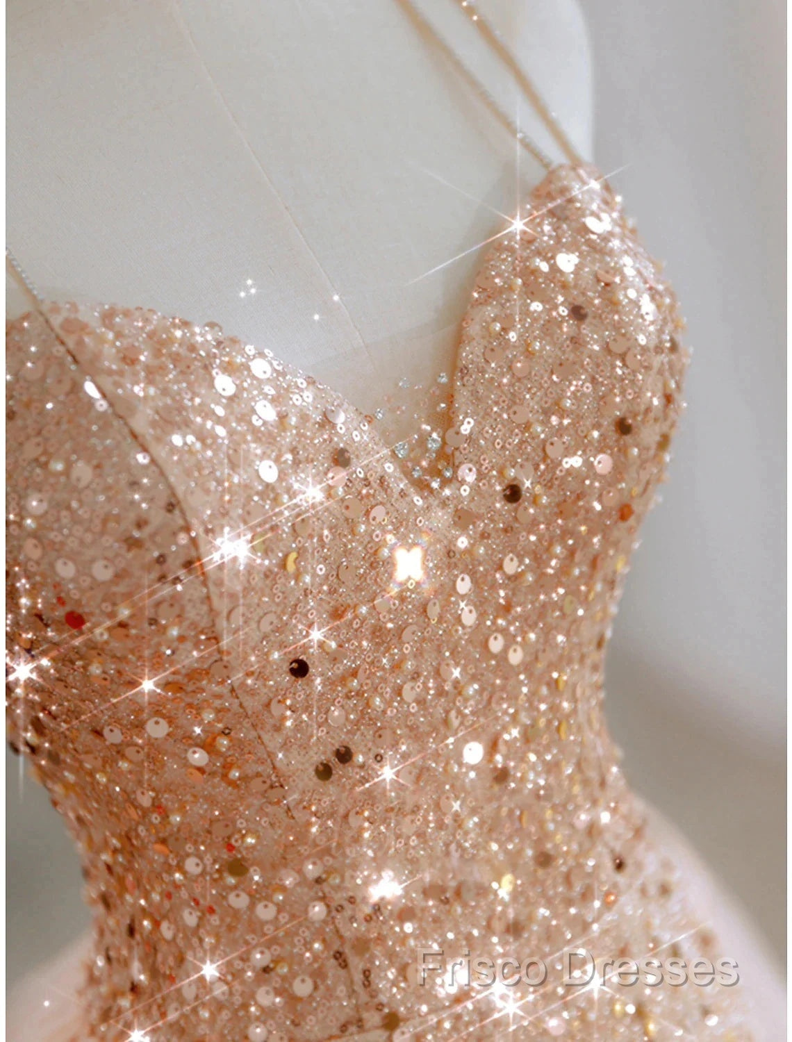 A-Line Formal Prom Dress Sparkle & Shine Dress Sweet 16 Birthday Floor Length Sleeveless Sweetheart Tulle With Sequin