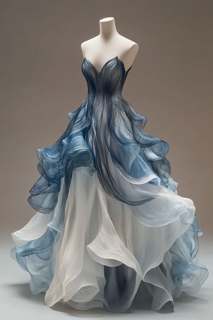A Line Strapless Long Prom Dresses Charming Evening Dress