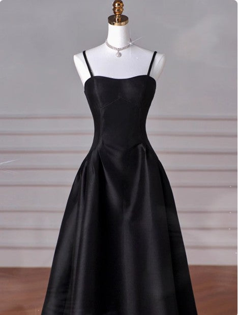 A-Line Sweetheart ??Prom Dress For Birthday&Graduation-Burgundy Satin Long Formal Evening Dress