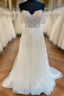 A-Line Tulle/Lace Wedding Dress