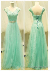Alluring Tulle V-Neck  Prom Dress