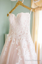 Amazing Hi-Lo Lace Bridal Dress