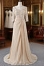Appliques Lace 3/4 Sleeves Sweetheart Mother Of The Bride Dress