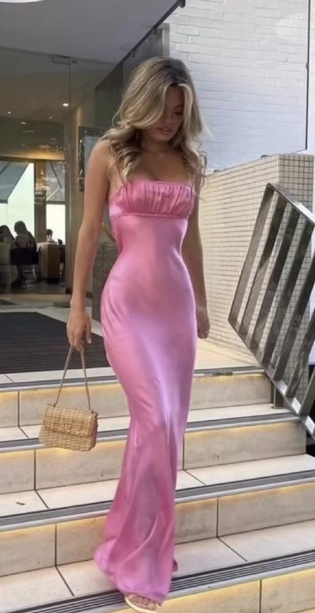 Backless Sapaghetti Straps Long Evening Gown Prom Dress Main image