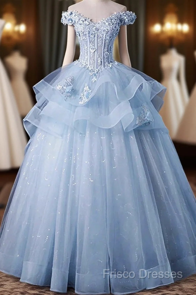 Ball Gown Formal Gown Minimalist Dress Formal Wedding Guest Floor Length Sleeveless Off Shoulder Tulle Backless With Pleats Appliques Main image