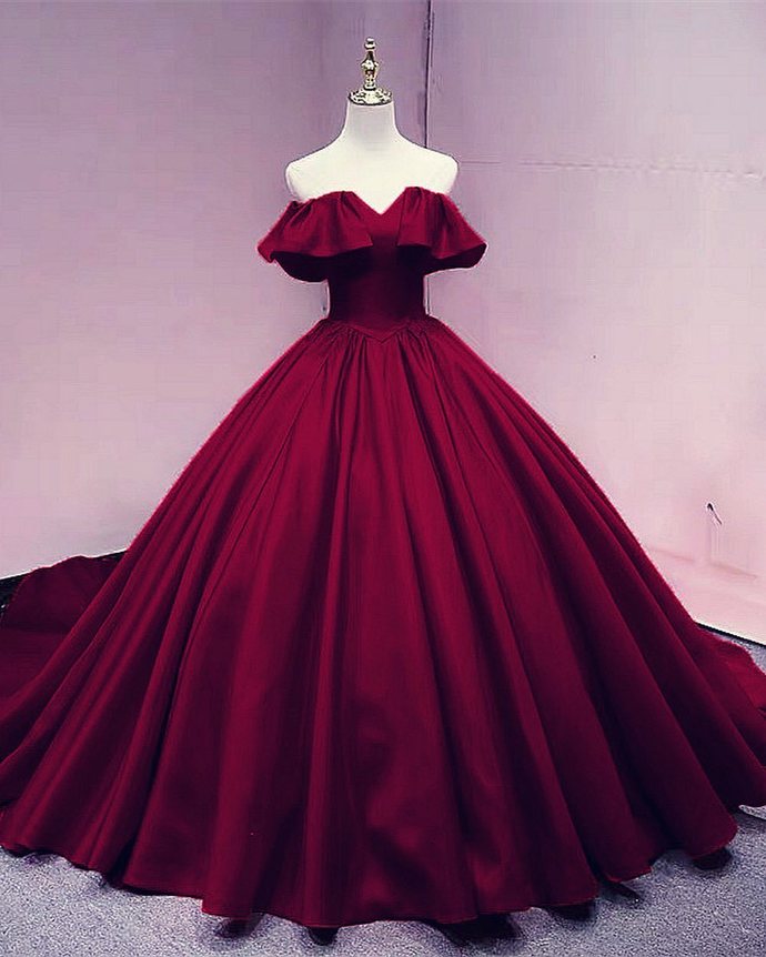 Ball Gown Prom Dresses Long Evening Gown