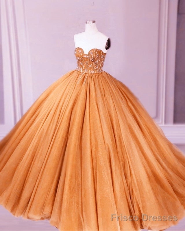 Ball Gown Strapless Beaded Corset Dresses Secondary image