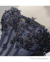 Ball Gown Strapless Short Tulle Homecoming Dress With Beading