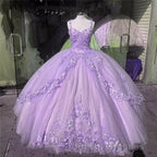 Ball Gown Sweet 16 Dress Princess Quinceanera Dress Lace Appliques Sweet 15 Party Formal Prom Ball Gowns