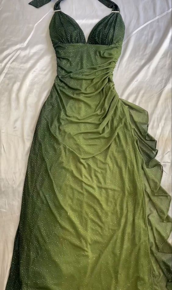 Beautiful Halter Birthday Party Dresses Chiffon Prom Dresses Main image