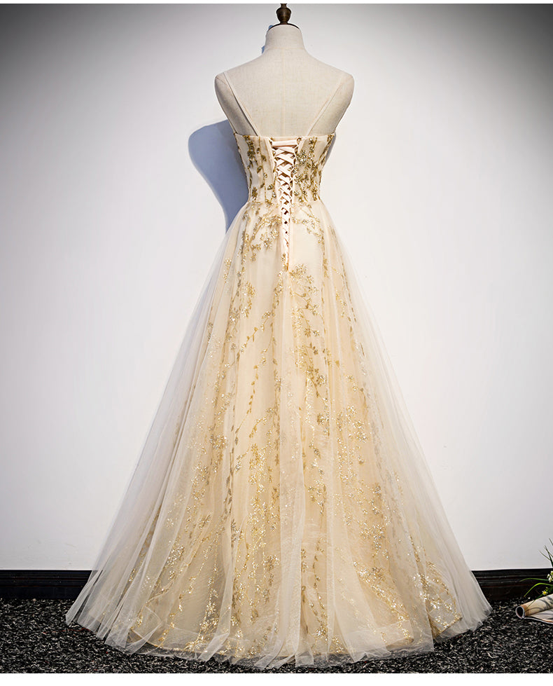 Beautiful Lace Long Prom Gown, New Style Formal Dress