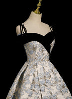 Beautiful Satin Sweetheart Off Shoulder Formal Prom Dress, A-Line Satin Formal Dress