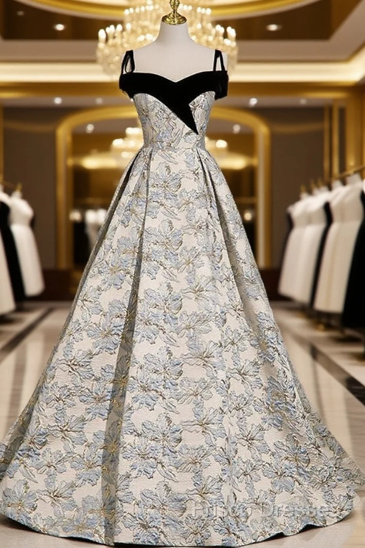 Beautiful Satin Sweetheart Off Shoulder Formal Prom Dress, A-Line Satin Formal Dress