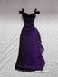 Beautiful Sweetheart Off Shoulder Long Party Dress, A-Line Prom Dress