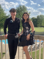 Black Chiffon Beaded Mini Satin Short Prom Dress Homecoming Dress