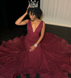 Black Girl Prom Dress, Mermaid Party Dress