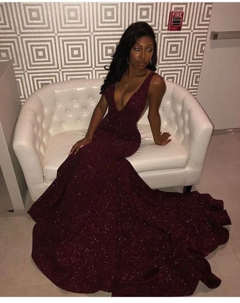 Black Girl Prom Dress, Mermaid Party Dress Main image