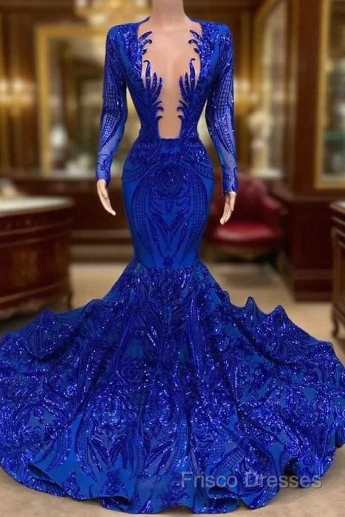 Black Girl Formal Prom Dress Mermaid Long Formal Prom Dress Main image