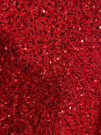 Black Girl Prom Dresses One Shoulder Mermaid Red Prom Dresses | Cheap Sequins Evening Gowns