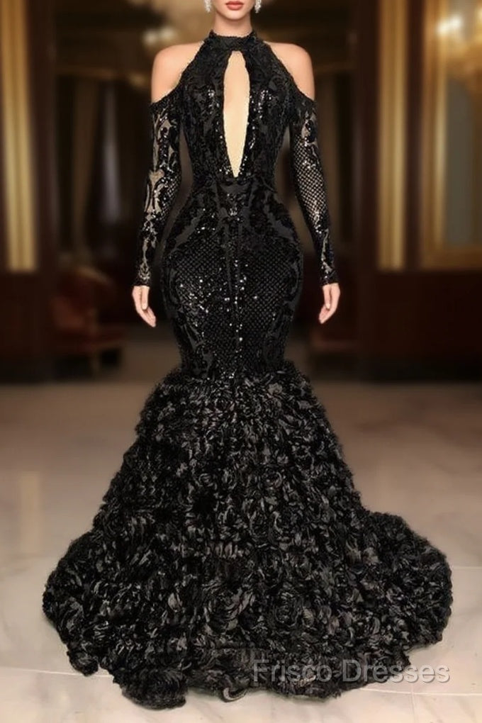 Black Long Formal Prom Dress Formal Dress