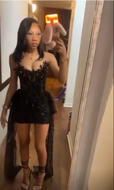 Black Sexy Tulle Sequins Cocktail Dress Short Homecoming Dress Birthday Outfits