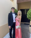 Charming Pink Sweetheart Backless Long Prom Dress
