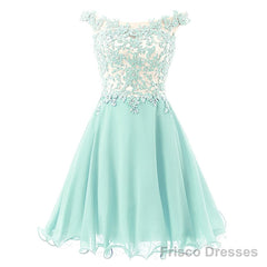 Blue Homecoming Party Dress