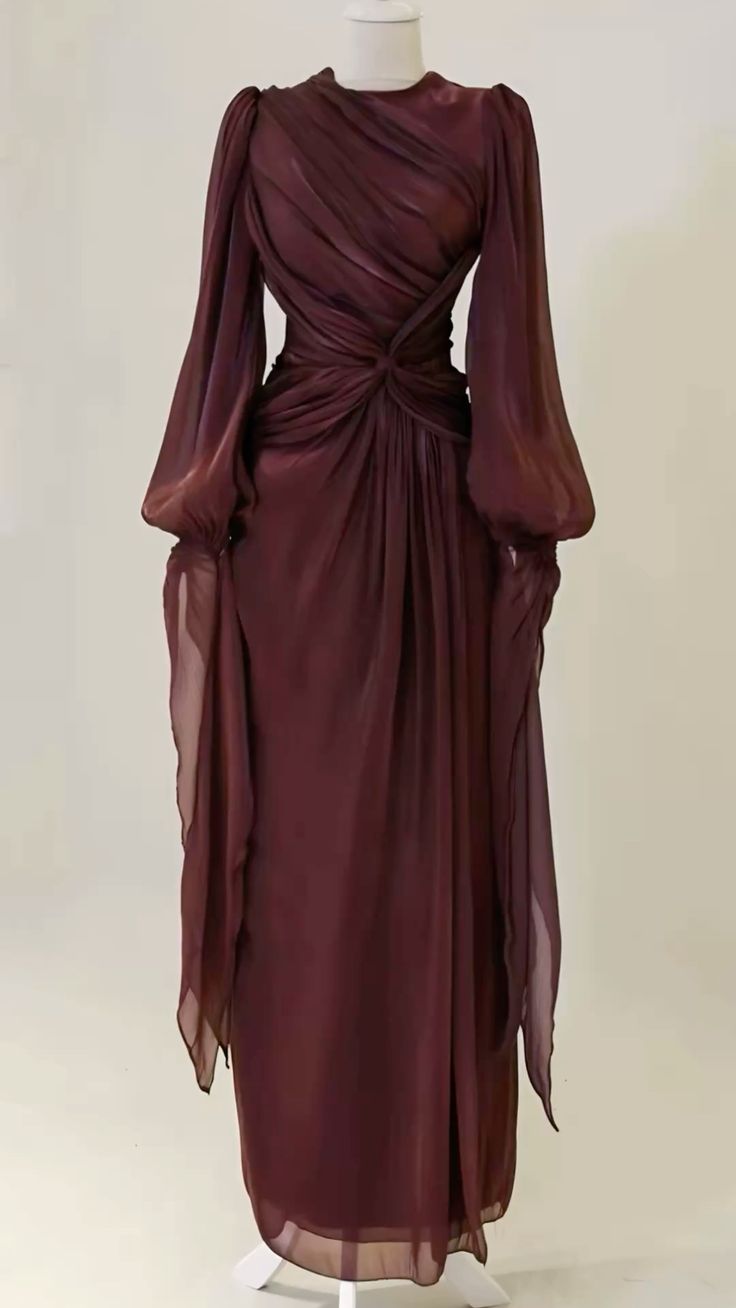 Burgundy Evening Dresses A Line Long Prom Gowns Main image