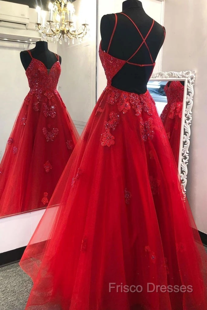 Burgundy Sweetheart Tulle Lace Long Backless Appliques Formal Prom Dress