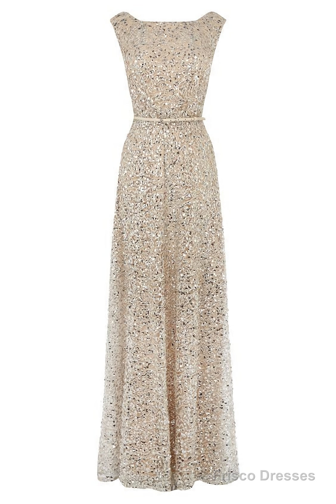 Gorgeous Sequin Prom Evening Gown Main image