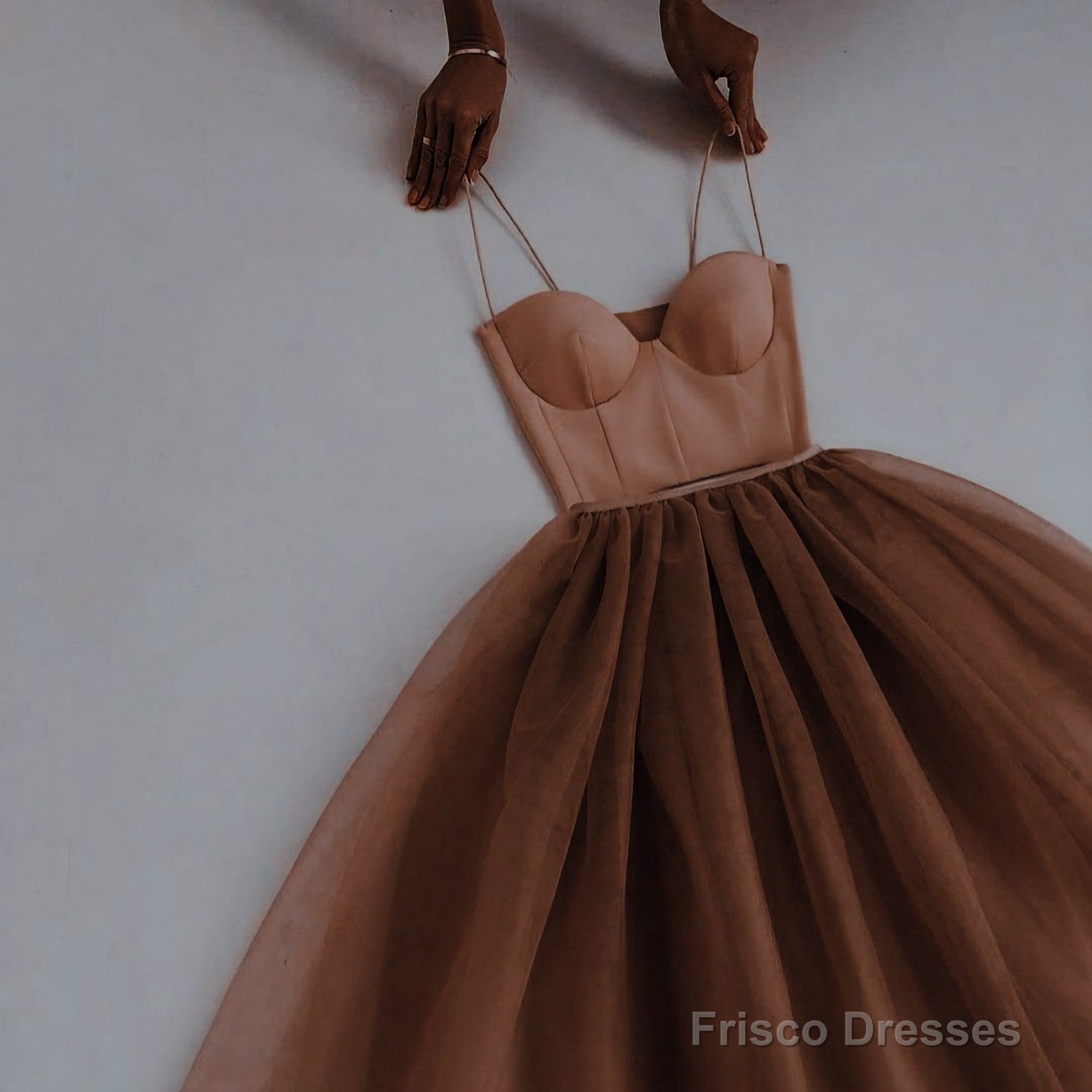 Hot Selling Straps Prom Dress, Tulle Prom Party Dress Main image