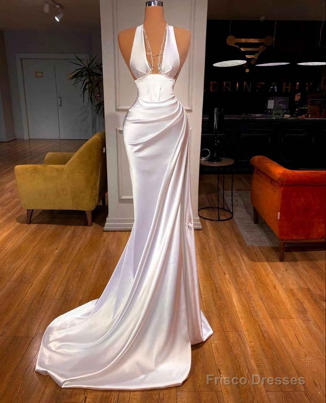 Strapless Prom Dress, Sexy Prom Dresses, Long Evening Dress Main image