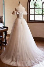 Champagne Spaghetti Straps Floor Length Formal Prom Dress, A-Line Sleeveless Backless Evening Party Dress