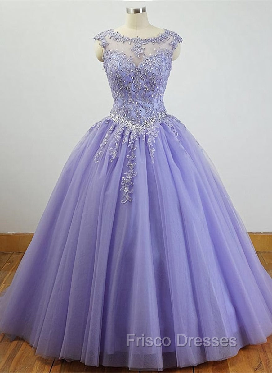 Charming Formal Dress , Quinceanera Dress with Appliques