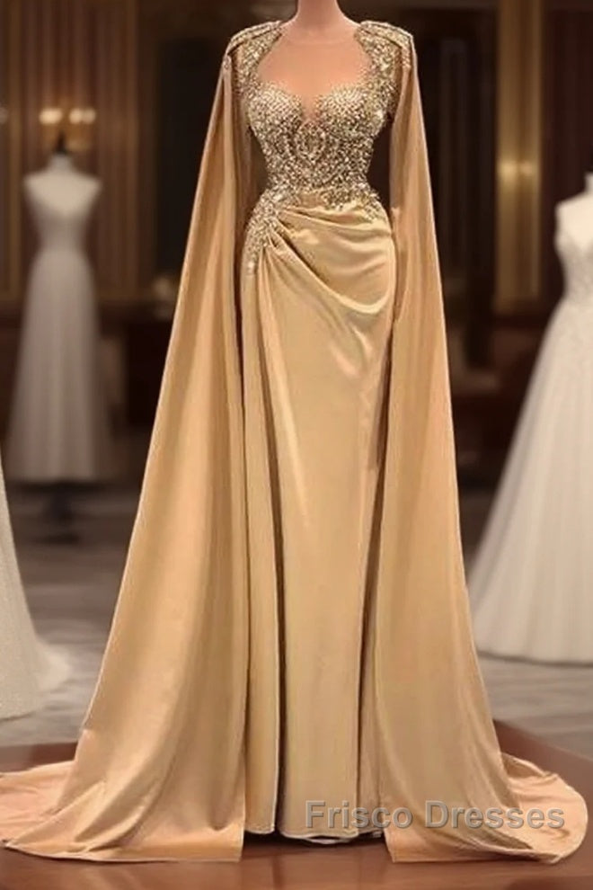 Charming Formal Prom Dress, Sheath Long Evening Party Formal Prom Dress