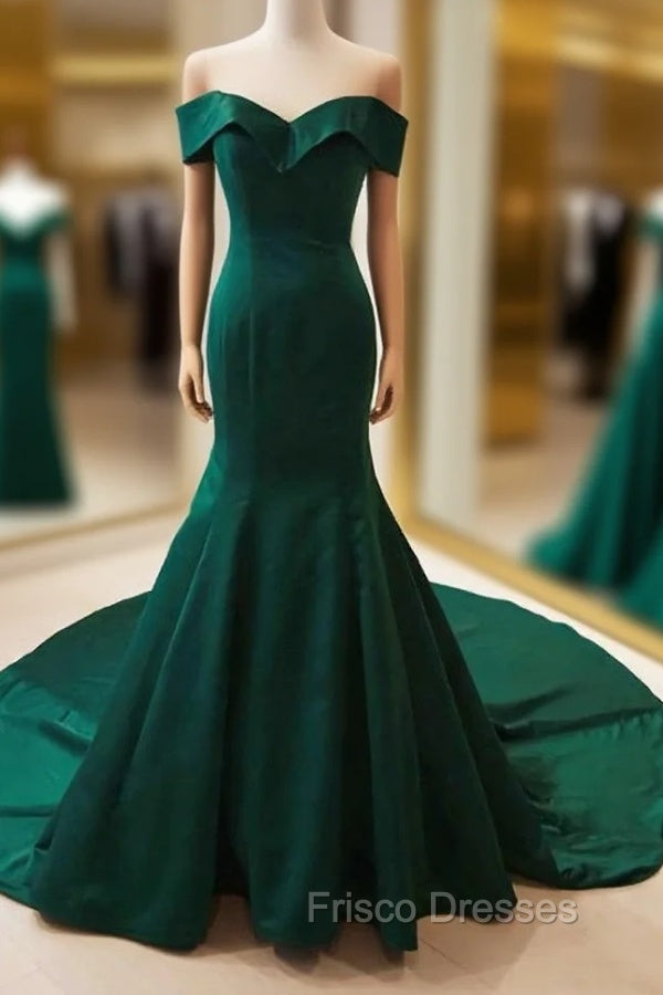 Charming Sweetheart Long Mermaid Gown, Green Party Dress Secondary image