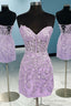 Cheap Lace Mini Homecoming Dress Bodycon Appliques Strapless