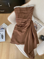 Chic Ball Gown Brown Homecoming Dress 16Th Birthday Outfits