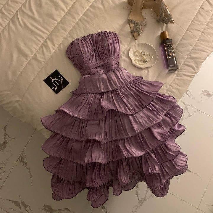 Chic Ball Gown Strapless Short Homecoming Dress 18Th Birthday Outfits Secondary image