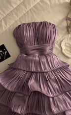 Chic Ball Gown Strapless Short Homecoming Dress 18Th Birthday Outfits